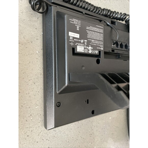 Polycom VVX 450 Ring Central Business VoIP Phone Black VVX450 Parts/Repair Only - Picture 6 of 10